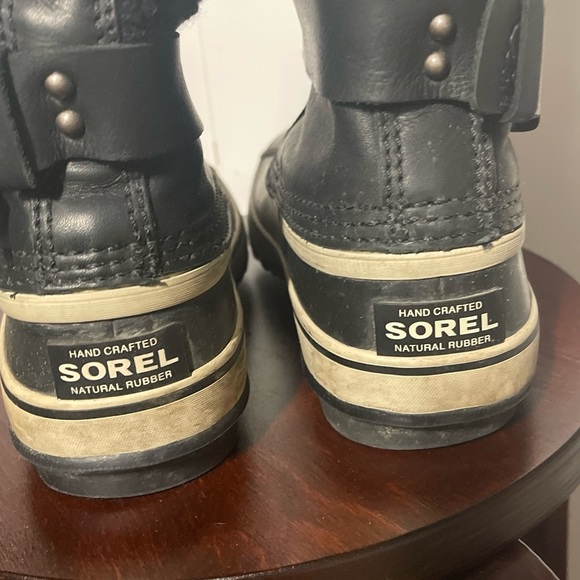 Sorel Womens Black Helen Of Tundra II NL1496-010 Mid Calf Snow Boots Size US 7/8 - Picture 9 of 10